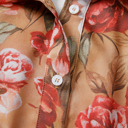  Love Kuza - Autumn Bloom Tiered Shirt Dress