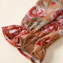  Love Kuza - Autumn Bloom Tiered Shirt Dress