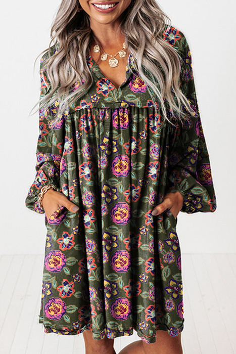 Love Kuza - Wild Bloom Boho Dress