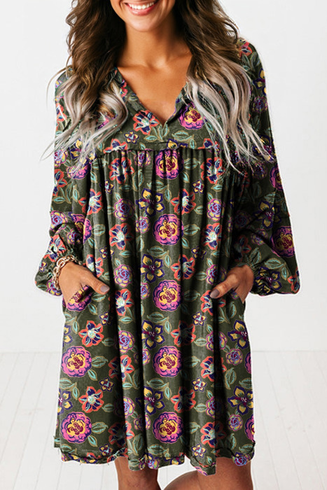 Love Kuza - Wild Bloom Boho Dress