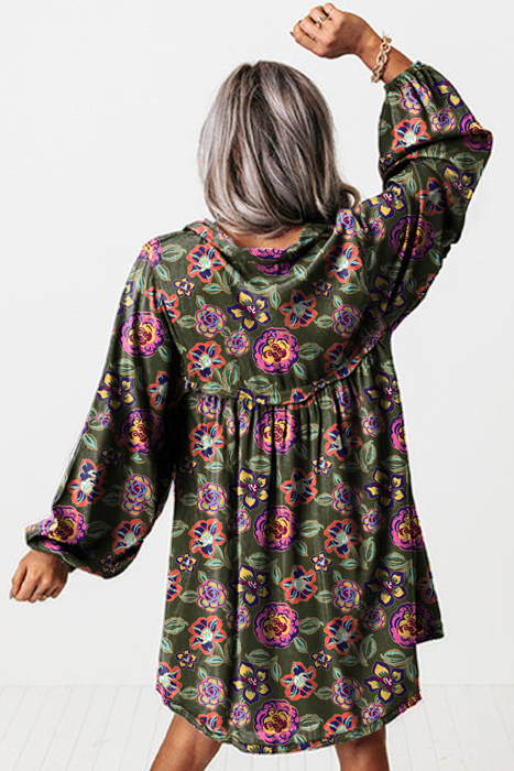 Love Kuza - Wild Bloom Boho Dress