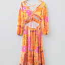  - Sunset Patchwork Maxi Dress