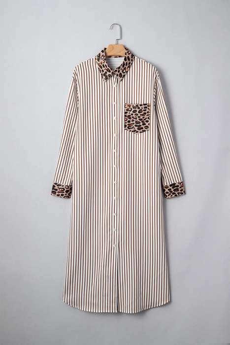 Love Kuza - Wild Lines Shirt Dress