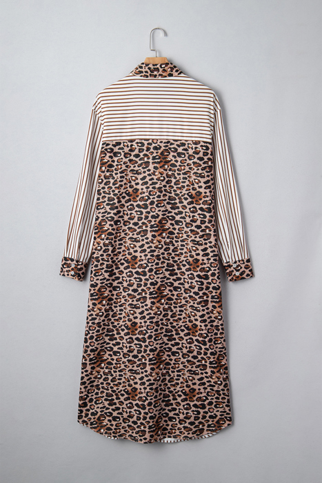Love Kuza - Wild Lines Shirt Dress