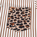  Love Kuza - Wild Lines Shirt Dress