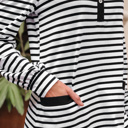   - Monochrome Breton Polo Dress
