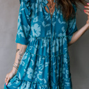  Love Kuza - Teal Bloom Tiered Mini