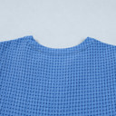  <.>- Sky Gingham Tie-Sleeve Midi Dress