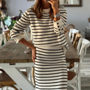  Love Kuza - Coastal Stripe Knit Set