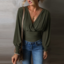  Love Kuza - Midnight Muse Ruched Bodysuit