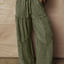  Love Kuza - Olive Drift Patchwork Lounge Pant