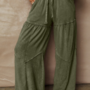  Love Kuza - Olive Drift Patchwork Lounge Pant