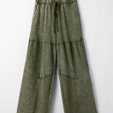  Love Kuza - Olive Drift Patchwork Lounge Pant
