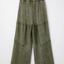  Love Kuza - Olive Drift Patchwork Lounge Pant