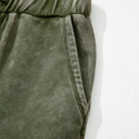  Love Kuza - Olive Drift Patchwork Lounge Pant