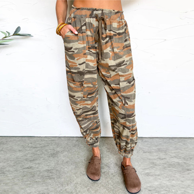 Love Kuza - Wild Drift Camo Joggers