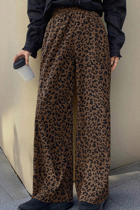 Love Kuza - Wild Stroll Wide-Leg Pants