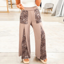  Love Kuza - Wild Grace Leopard Panel Palazzo