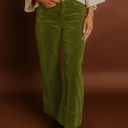  Love Kuza - Evergreen Corduroy Wanderer Pants