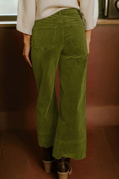 Love Kuza - Evergreen Corduroy Wanderer Pants