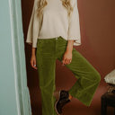  Love Kuza - Evergreen Corduroy Wanderer Pants