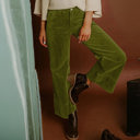  Love Kuza - Evergreen Corduroy Wanderer Pants