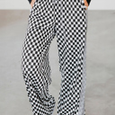  Love Kuza - Checkerboard Streetwide Lounge Pant