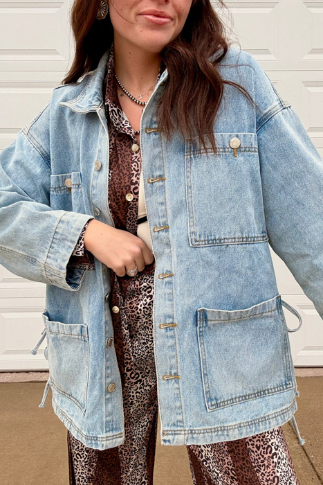 Love Kuza - Urban Edge Denim Jacket