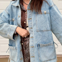  Love Kuza - Urban Edge Denim Jacket