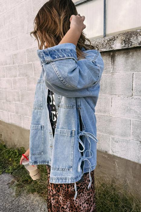Love Kuza - Urban Edge Denim Jacket