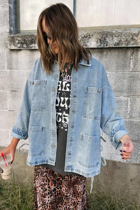 Love Kuza - Urban Edge Denim Jacket
