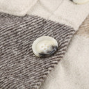  Love Kuza - Mocha Patchwork Shacket