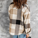  Love Kuza - Mocha Patchwork Shacket