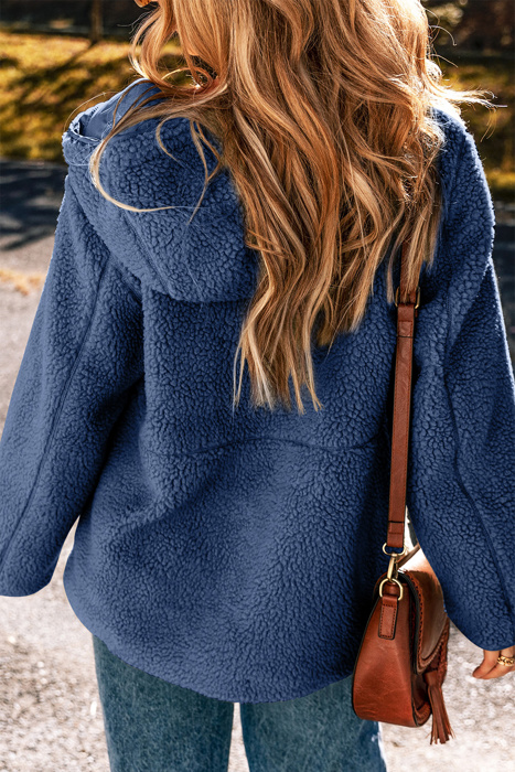 Love Kuza - Midnight Cozy Zip-Up Fleece