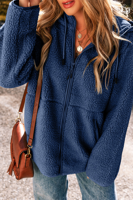 Love Kuza - Midnight Cozy Zip-Up Fleece