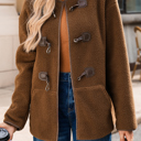  Love Kuza - Mocha Trail Toggle Fleece Jacket