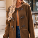  Love Kuza - Mocha Trail Toggle Fleece Jacket