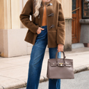  Love Kuza - Mocha Trail Toggle Fleece Jacket