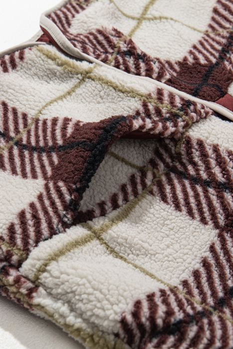 Love Kuza - Highland Haven Plaid Sherpa Jacket