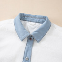  Love Kuza - Winterlight Denim-Trim Jacket