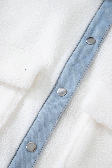 Love Kuza - Winterlight Denim-Trim Jacket