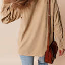  Love Kuza - Sahara Soft Corduroy Shacket