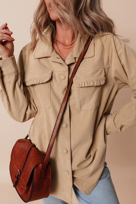 Love Kuza - Sahara Soft Corduroy Shacket