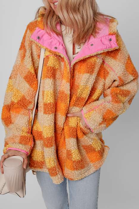 Love Kuza - Sunset Glow Sherpa Jacket
