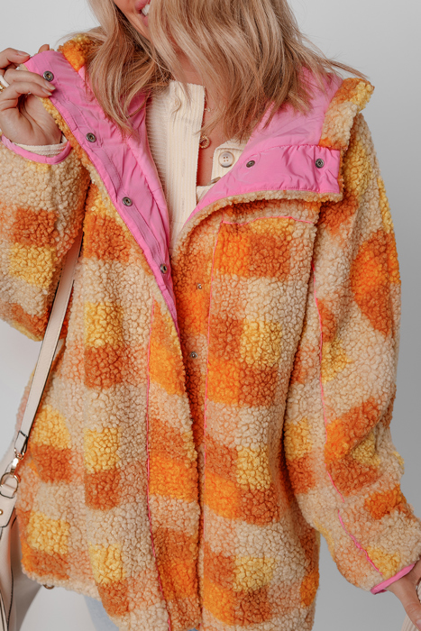 Love Kuza - Sunset Glow Sherpa Jacket