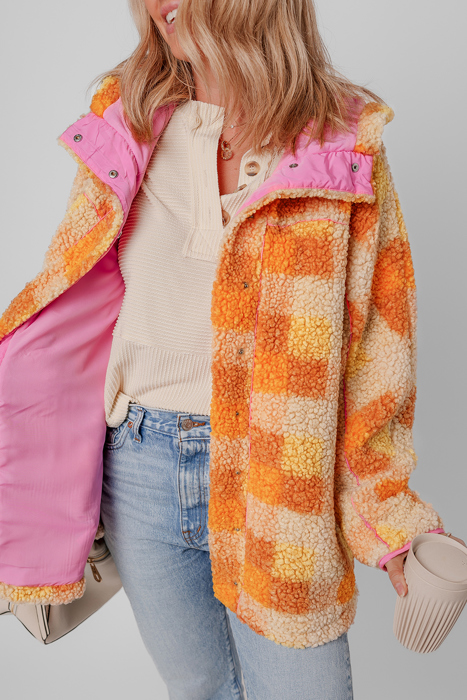 Love Kuza - Sunset Glow Sherpa Jacket