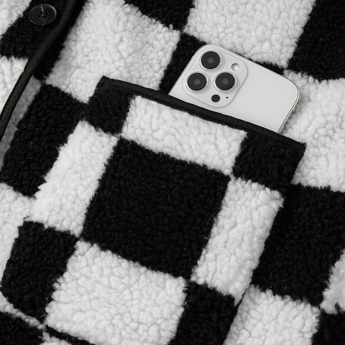 Love Kuza - Checkmate Cozy Shacket