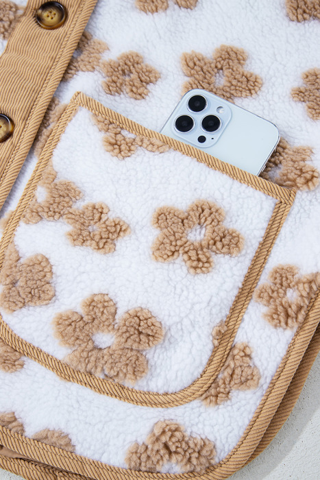 Love Kuza - Daisy Dreams Sherpa Jacket