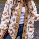  Love Kuza - Daisy Dreams Sherpa Jacket
