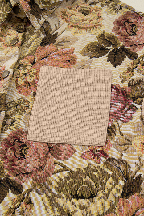 Love Kuza - Garden Whimsy Patchwork Shacket